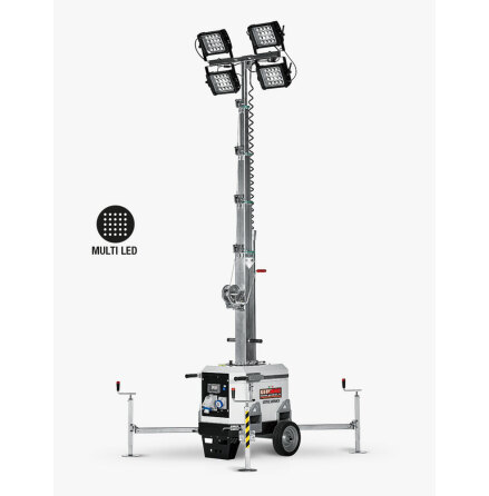 LITTLE-WINKY Belysningsmast 4x160W DEMOEX