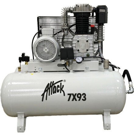 INDUSTRIKOMPRESSOR 7,5HK 2X90L