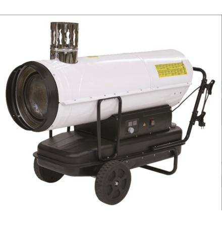 Dieselkanon 50kW med skorsten