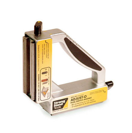 STRONGHAND VINKELMAGNET DUBBEL ON/OFF 90°