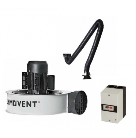 PLYMOVENT SVETS-/RÖKUTSUGSET 3M ARM,INKL FLÄKT